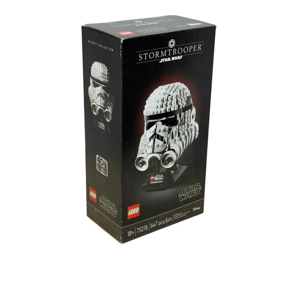LEGO Star Wars Stormtrooper Helmet 75276 Open Box Complete - Picture 1 of 16